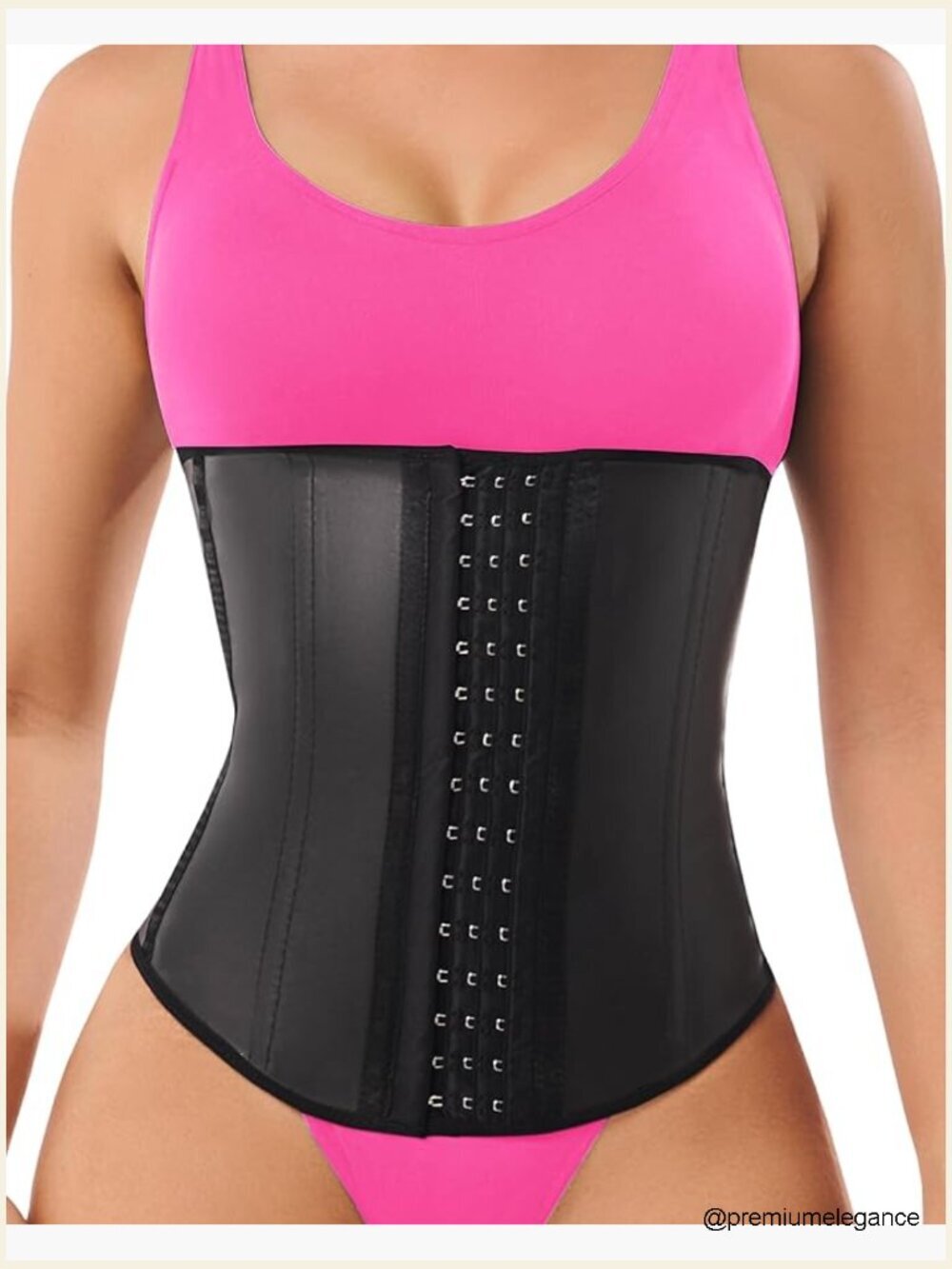Underbust Latex Waist Trainer Corset Hourglass Body Shaper